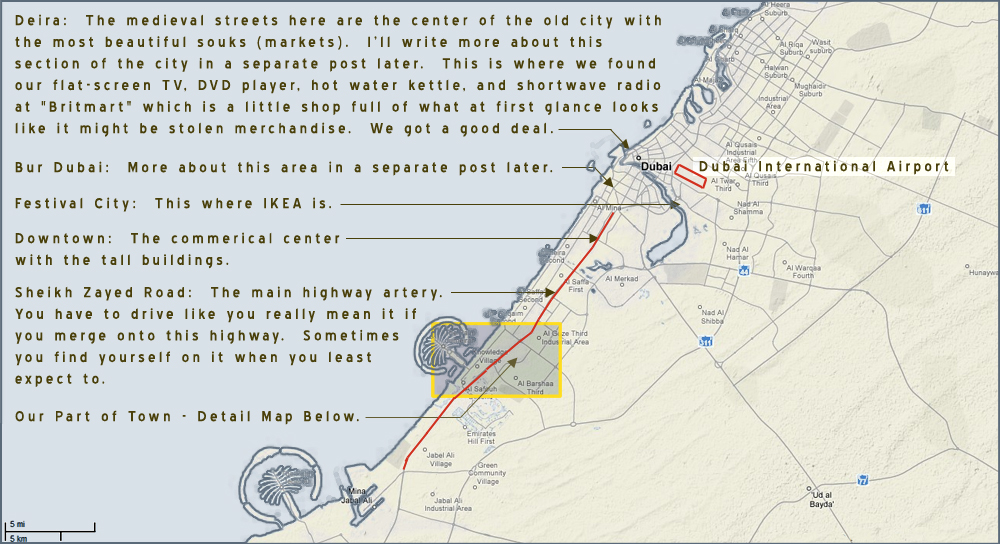 Dubai+metro+map